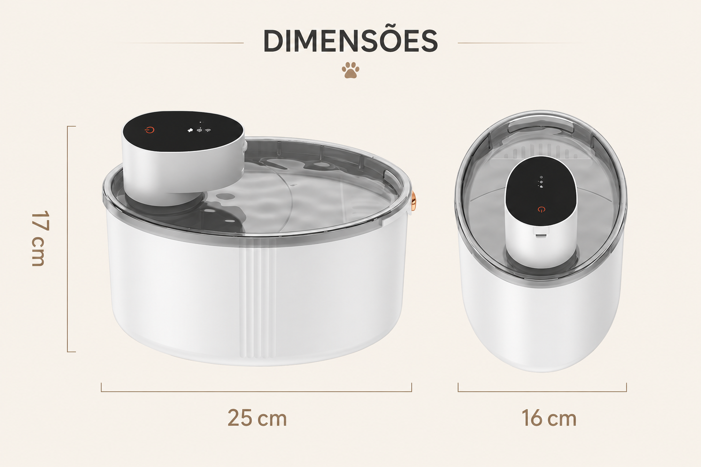 Nekoa Flow™ – Fonte Inteligente Sem Fios para Gatos (2,5L)