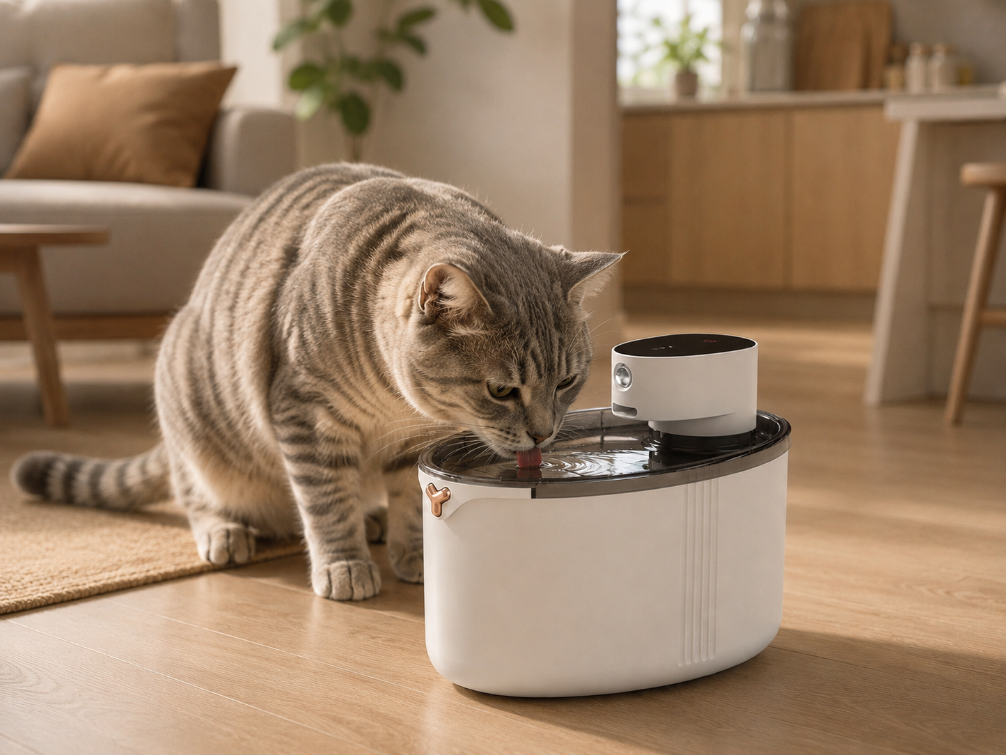 Nekoa Flow™ – Fonte Inteligente Sem Fios para Gatos (2,5L)